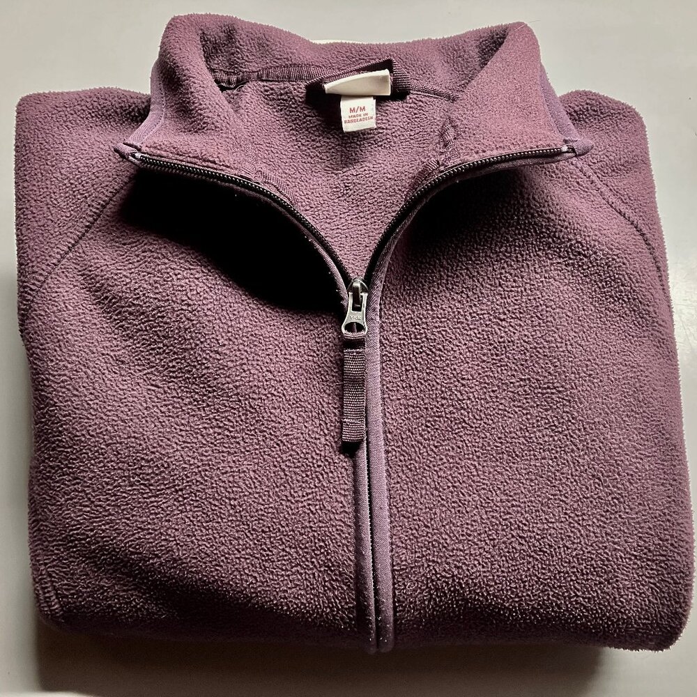 Merona Fleece Subdued Burgundy Purple